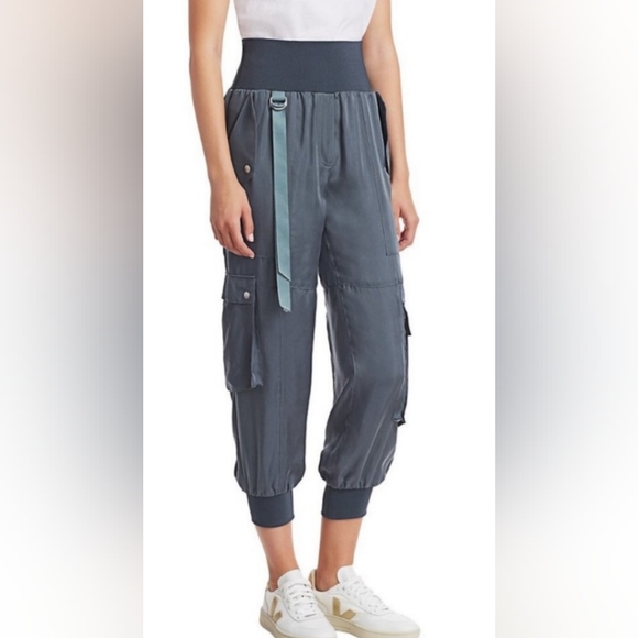 cinq a sept Pants - Cinq A Sept Cargo Blue Jogger Pants